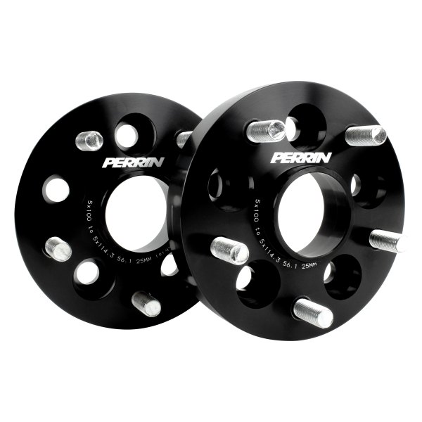 PERRIN Performance® - Black 6061-Aluminum Wheel Adapter