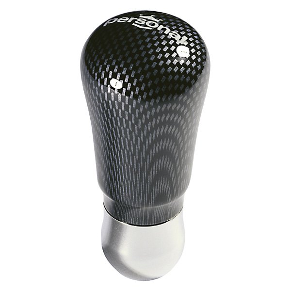 Personal® - Drop Style Carbon Look Aluminum Shift Knob