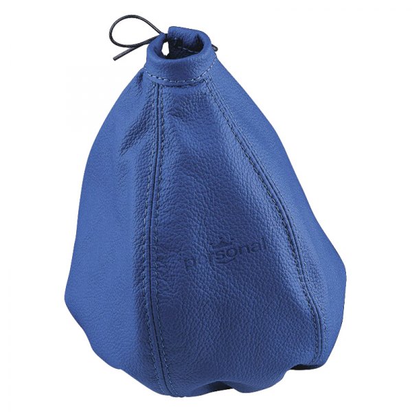 Personal® - Blue Leather Shift Boot with "Personal" Embossed Logo