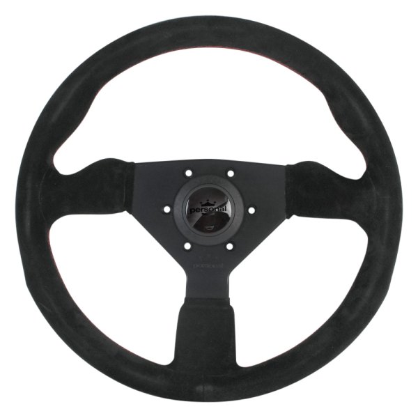  Personal® - 3-Spoke Grinta Suede Black Steering Wheel