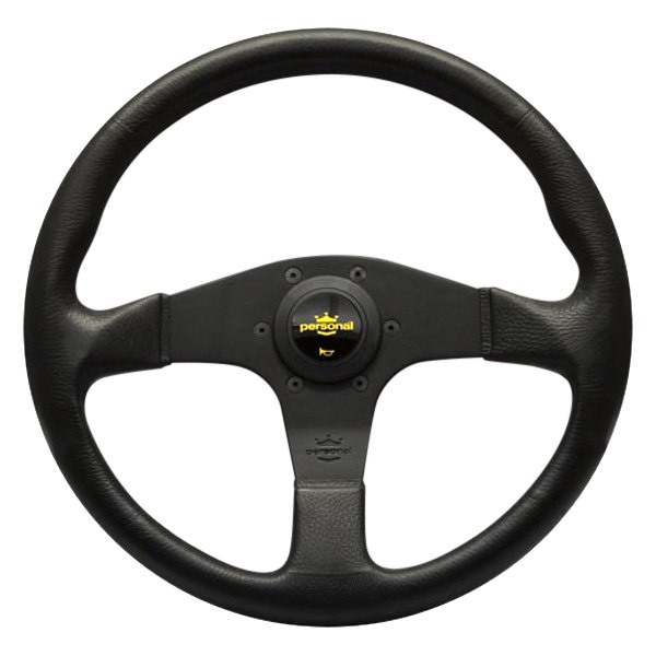 Personal® - 3-Spoke Blitz Polyurethane Black Steering Wheel