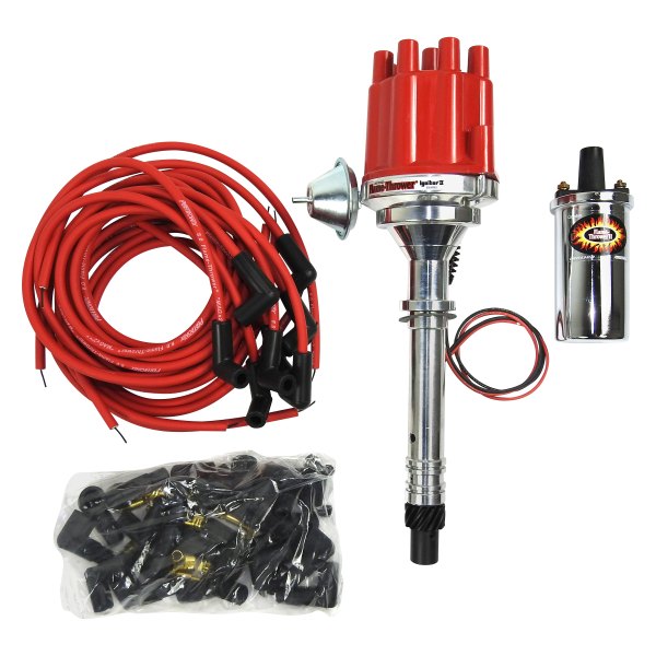 Pertronix® Bundle005 - Marine Flame-Thrower™ Billet Distributor (Chevy ...