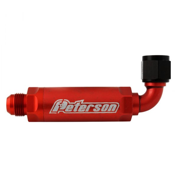 Peterson Fluid Systems® - 90 Degree In-Line Scavenge Filter