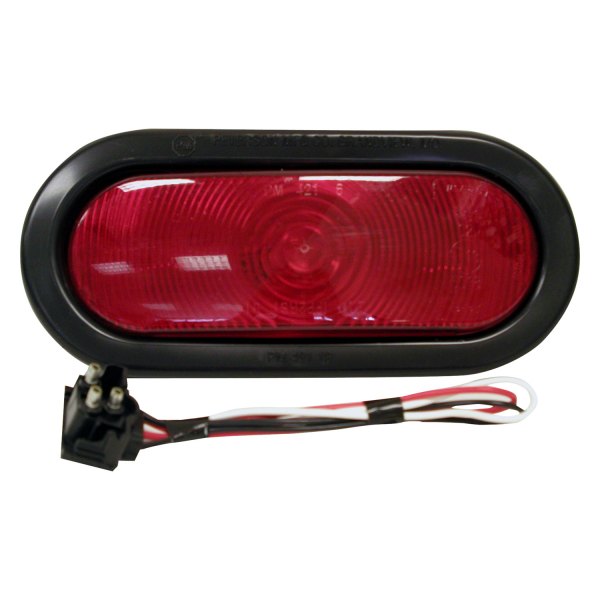 Peterson® 421KR - Red Oval Tail Lights