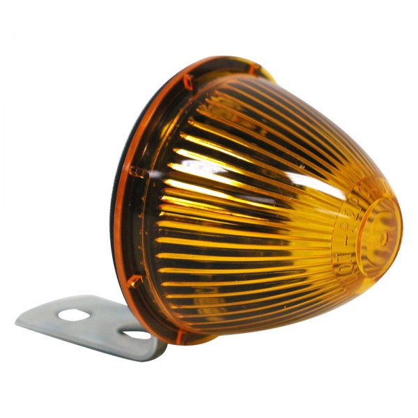 Peterson® V110A 110 Series Crystal Beehive Style Amber Round Side