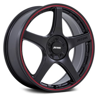 PETROL® - P2E Matte Black with Red Lip