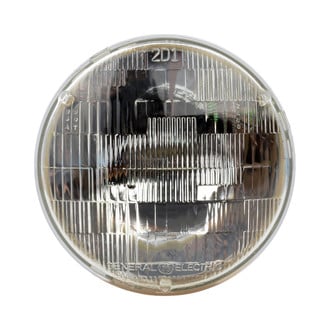 Philips® - 7" Round Chrome Factory Style Sealed Beam Headlight (H6024)