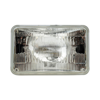 Philips® - 4x6" Rectangular Chrome Factory Style Sealed Beam Headlight