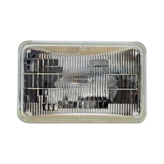 Philips® - 4x6" Rectangular Chrome Factory Style Sealed Beam Headlight (H4656, 165mm)