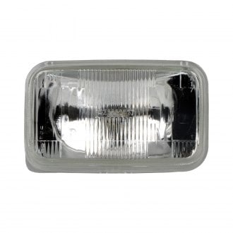 Philips® - 3.7x6" Rectangular Chrome Factory Style Sealed Beam Headlight (H4701, 92 mm x 150mm)