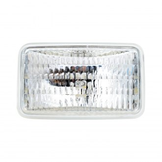 Philips® - 3.7x6" Rectangular Chrome Factory Style Sealed Beam Headlight (H9411, 92 mm x 150mm)