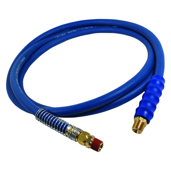 Phillips Industries® 1181186 15' Blue Rubber Air Lines with Blue Grips