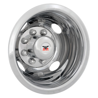 Phoenix USA® - 16" D.O.T. Liner 4 Hand Hole Polished Wheel Simulators