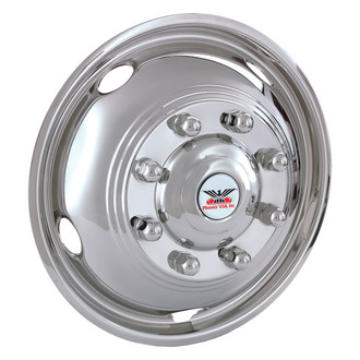 Phoenix USA® - 19.5" D.O.T. Liner 5 Hand Hole Polished Wheel Simulators