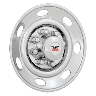 Phoenix USA® - 16" Custom D.O.T. Liner 7 Hand Hole Polished Wheel Simulator Set