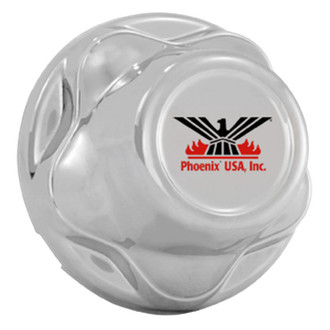 Phoenix USA® - Chrome Quick Trim Trailer Hub Cover