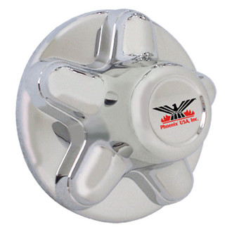 Phoenix USA® - Chrome Quick Trim Trailer Hub Cover
