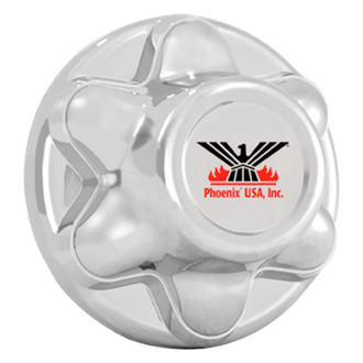 Phoenix USA® - Chrome Quick Trim Trailer Hub Cover