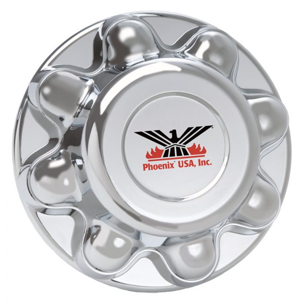 Phoenix USA® - Chrome Quick Trim Trailer Hub Cover