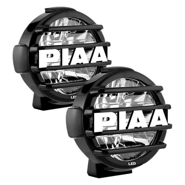 PIAA® - LP-570 SAE 7" 2x18W Round Driving Beam LED Lights