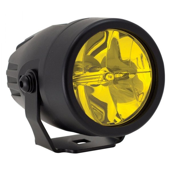 PIAA® - LP-270 2.75" 9.3W Round Driving Beam Yellow LED Light, Side View