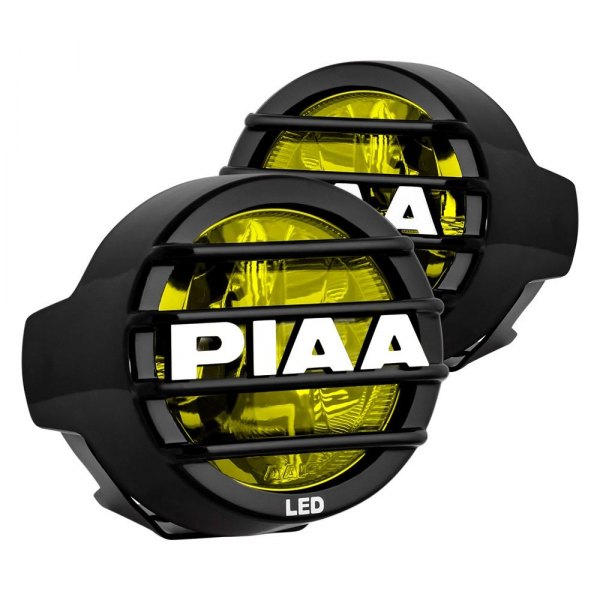 PIAA® - LP-530 3.5" 2x9.4W Round Fog Beam Yellow LED Lights
