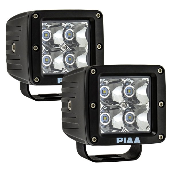 PIAA® - Quad Series 3" 2x12W Cube Spot Beam LED Lights