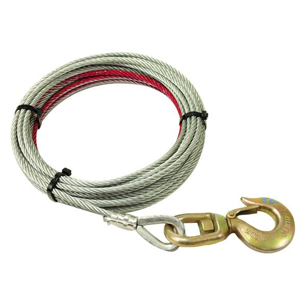 Pierce® - 3/8" x 75' Winch Cable with Swivel Hook