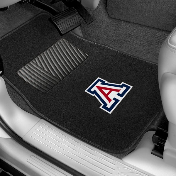  Pilot® - Collegiate Black Floor Mat Set with Arizona Logo