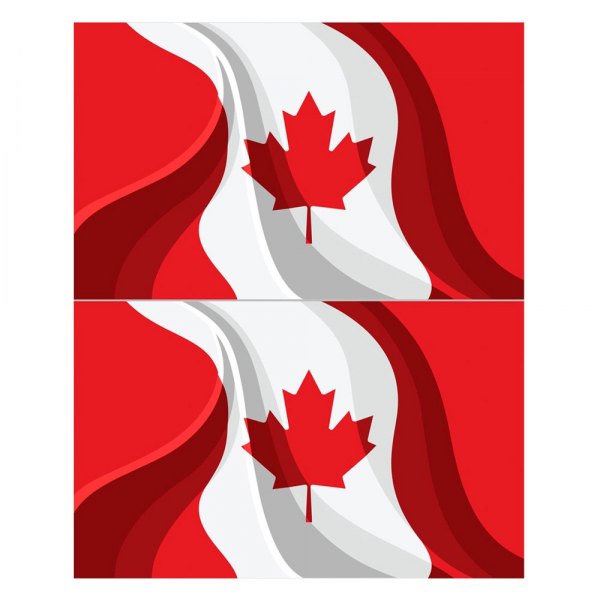Pilot® - "Canadian Flag Magnet" 6" x 8" Decal