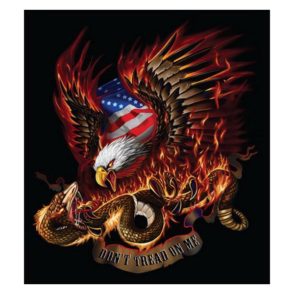 Pilot® - 6" x 8" Eagle with Serpent Decal