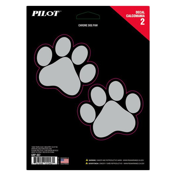 Pilot® - 6" x 8" Paw Design Stickers