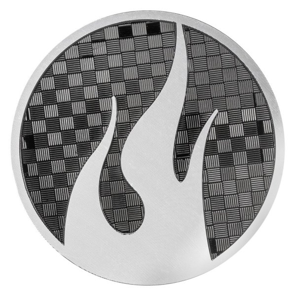 Pilot® - "Hot Wheels" Carbon Fiber Round Emblem