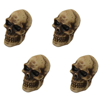 Pilot® - Brown Bone-Z Skull Wheel Valve Stem Caps
