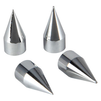 Pilot® - Chrome Spike Wheel Valve Stem Caps
