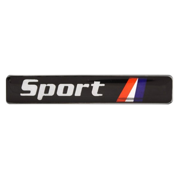 Pilot® - "SPORT" Black Die-Cast Emblem