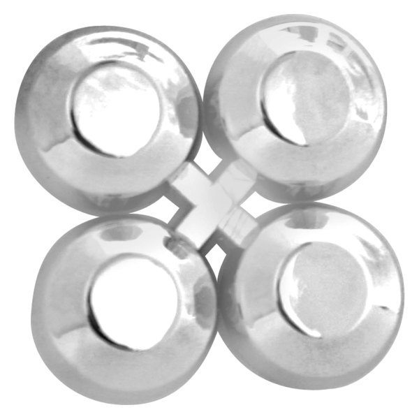 Pilot® - "4 Dots" Chrome Symbol