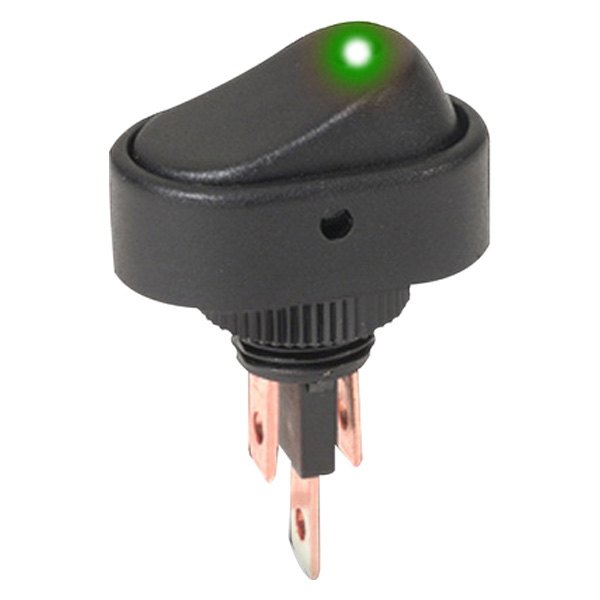  Pilot® - Rocker Green LED Switch