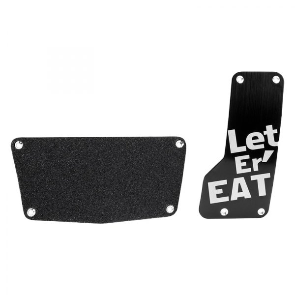 Pilot® - Let Er Eat Aluminum Automatic Pedal Pad Set