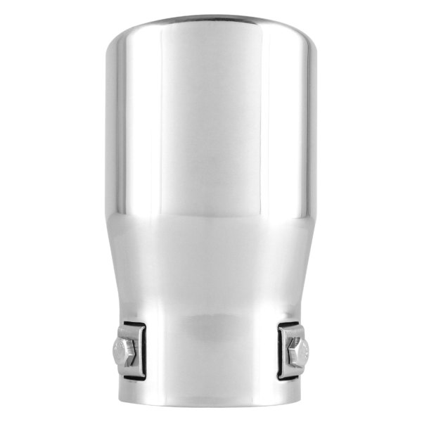 Pilot® - Stainless Steel Round Angle Cut Polished Exhaust Tip