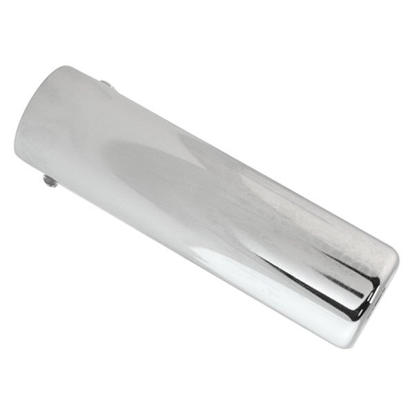 Pilot® - Chrome Plated Steel Round Straight Cut Exhaust Tip