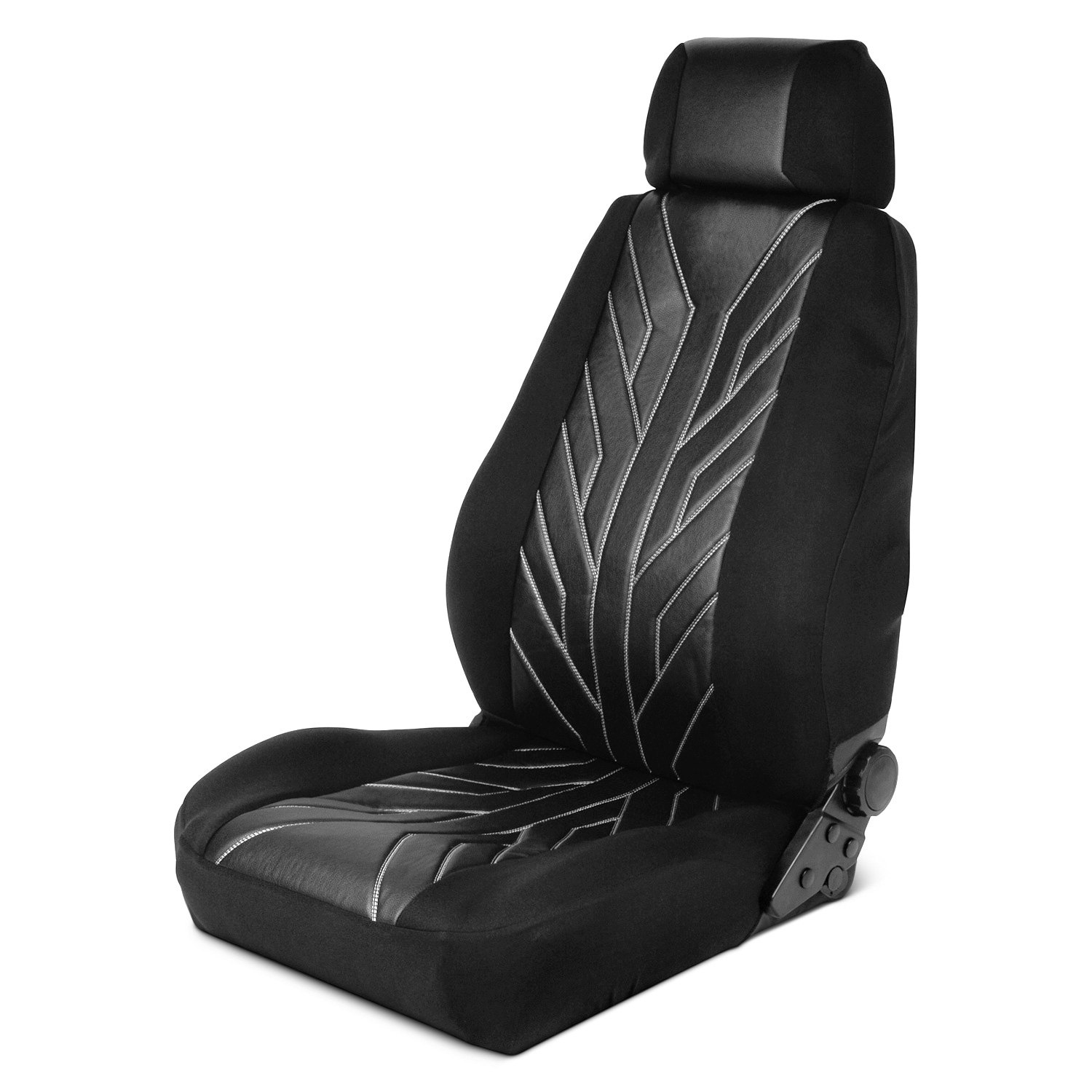 Pilot® Onyx Black Low Back Seat Cover