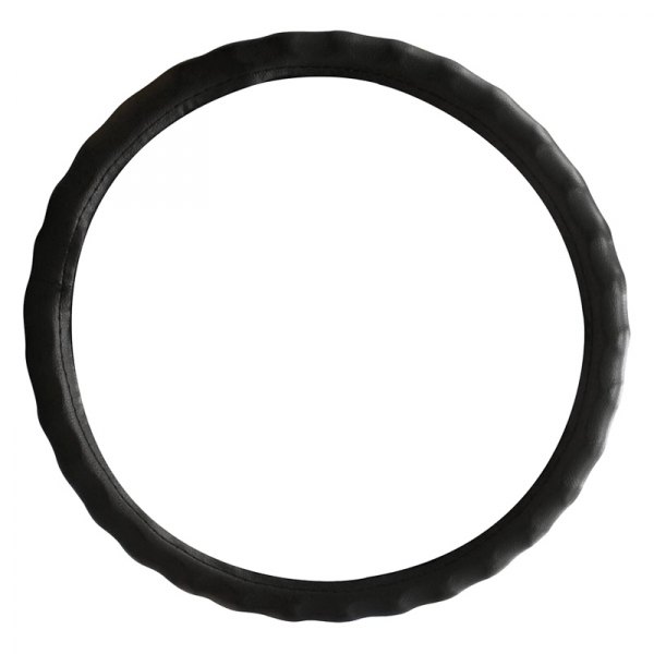 Pilot® - Black Synthetic Leather Steering Wheel Cover