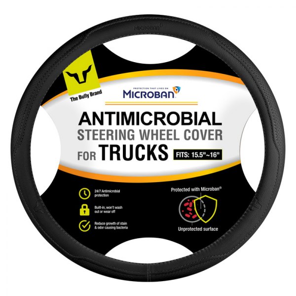Pilot® - Bully Microban Antimicrobial Shadow Steering Wheel Cover