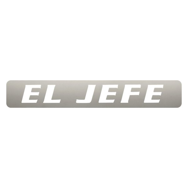 Pilot® - "El Jefe" Emblem