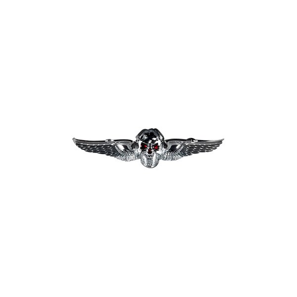 Pilot® - Wing Skull Chrome Emblem