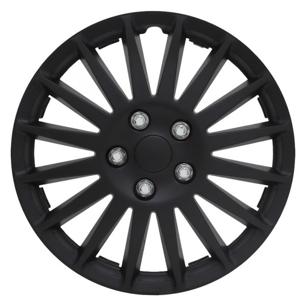 Pilot® - 17" Indy 16 I-Spoke Matte Black Wheel Covers