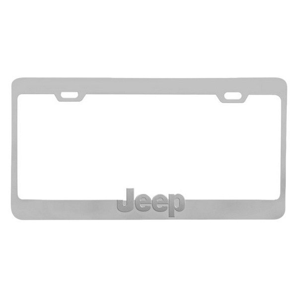Pilot® - License Plate Frame with Jeep Logo