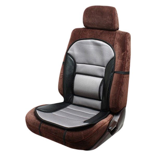  Pilot® - Simulated Leather Black/Gray Seat Cushion