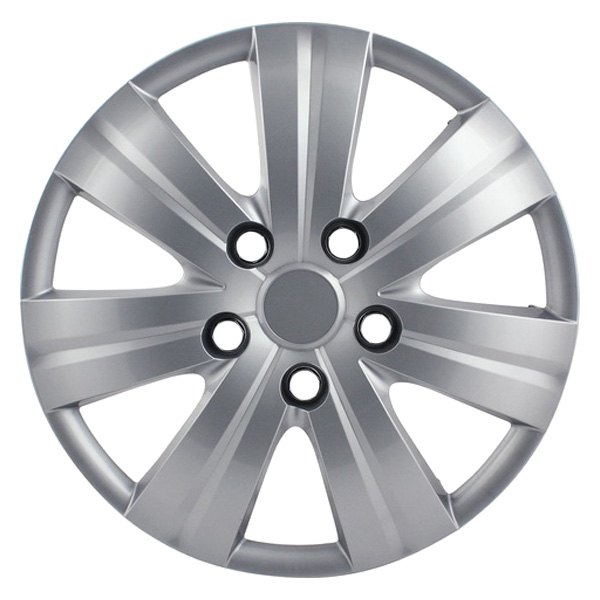 Pilot® - 15" 7 I-Spoke Matte Silver Wheel Covers